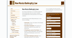 Desktop Screenshot of newmexicobankruptcy.com
